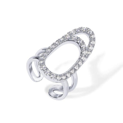 urTone™ 14K Gold Plated Manicure Nail Ring