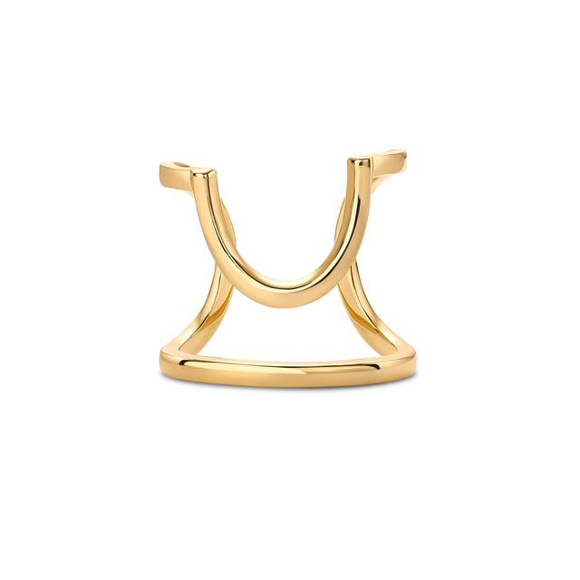 urTone™ 14K Gold Plated Manicure Nail Ring